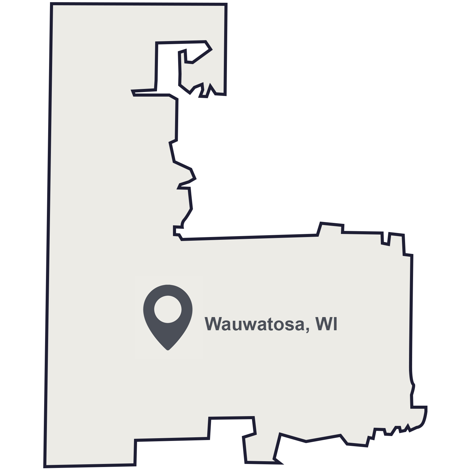Map to 414 Eyes optometrist in Wauwatosa, Wisconsin.